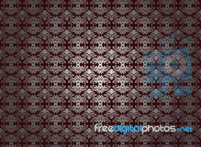 Wallpaper Pattern Design Stock Image