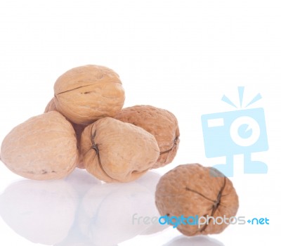 Walnuts Stock Photo