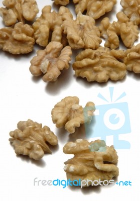 Walnuts Stock Photo