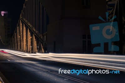 Walter Taylor Bridge In Brisbane Stock Photo