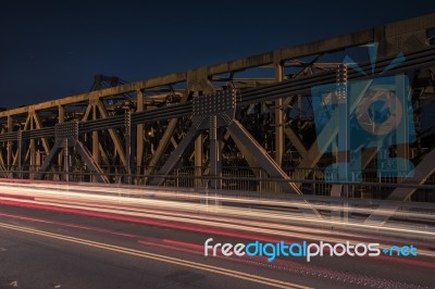 Walter Taylor Bridge In Brisbane Stock Photo