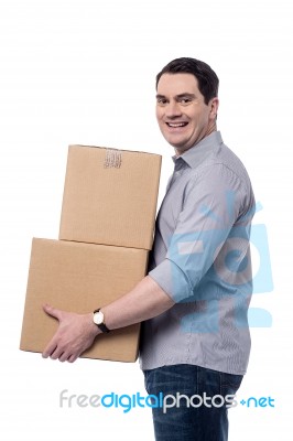 Want To Book These Parcels Stock Photo