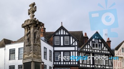 War Memorial In Canterbury Stock Photo