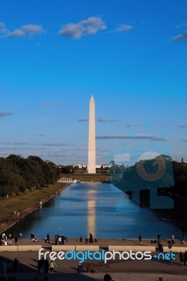 Washington Memorial Stock Photo