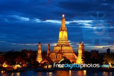 Wat Arun, Bangkok ,thailand Stock Photo