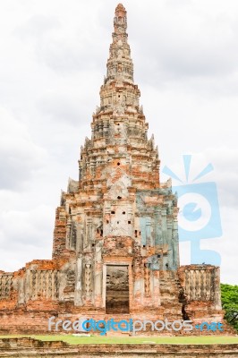 Wat Chaiwatthanaram , Ayutthaya  Thailand Stock Photo