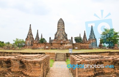 Wat Chaiwatthanaram Temple. Ayutthaya Historical Park, Thailand Stock Photo