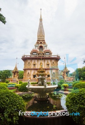 Wat Chalong, Mueang Phuket District, Phuket Stock Photo