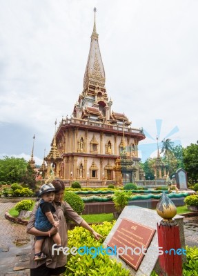 Wat Chalong, Mueang Phuket District, Phuket Stock Photo