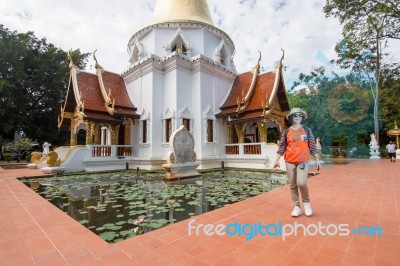 Wat Padarapirom In The Forest Stock Photo