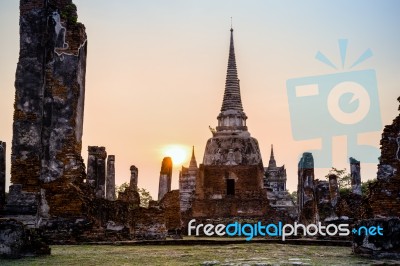 Wat Phra Si Sanphet, Thailand Stock Photo