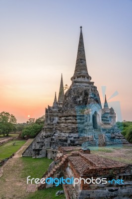 Wat Phra Si Sanphet, Thailand Stock Photo