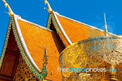 Wat Phra That Doi Suthep Temple Thailand Stock Photo