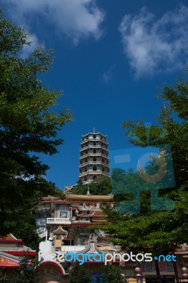 Wat Tham Seua & Wat Tham Khao Noi Stock Photo