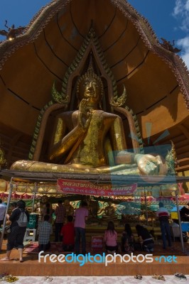 Wat Tham-sua Temple,thailand Stock Photo