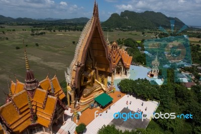 Wat Tham-sua Temple,thailand Stock Photo