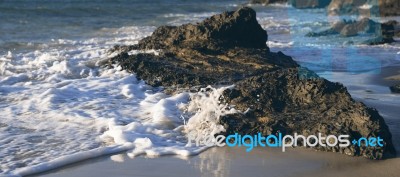 Wategos Beach In Byron Bay Stock Photo