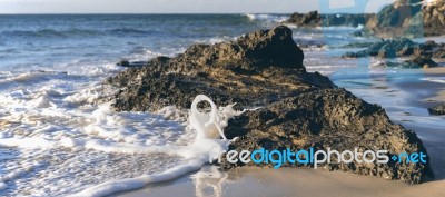 Wategos Beach In Byron Bay Stock Photo