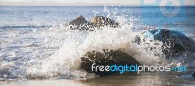 Wategos Beach In Byron Bay Stock Photo