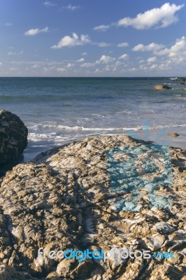 Wategos Beach In Byron Bay Stock Photo