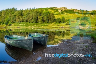 Watendlath Tarn Stock Photo