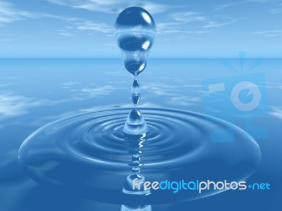 Water Drop Stock Image