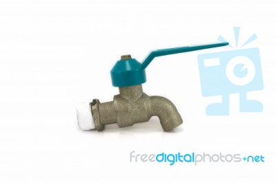 Water Faucet Stock Photo