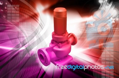 Water Pump Stock Image