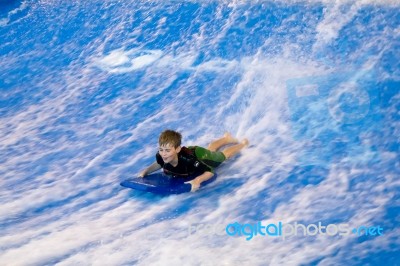 Water Sports At The Cardiff International White Water Centre Stock Photo