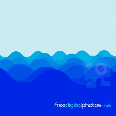 Water Wave Stock Image