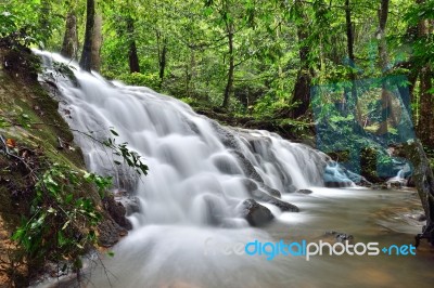 Waterfalls In Thailand Stock Photo