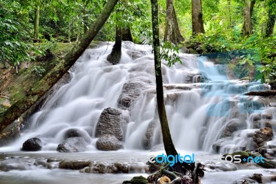 Waterfalls In Thailand Stock Photo