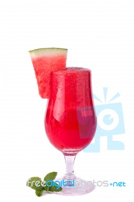 Watermelon Juice Stock Photo