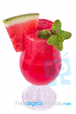 Watermelon Juice Stock Photo