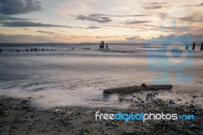 Watery Ocean Stock Photo