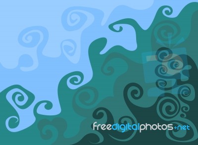 Wave Pattern Stock Image