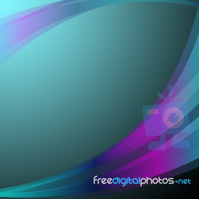 Wavy Background Shows Abstract Art Or Turquoise Wallpaper
 Stock Image