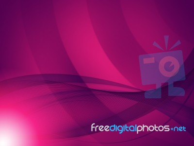 Wavy Pink Background Means Modern Art Or Design
 Stock Image