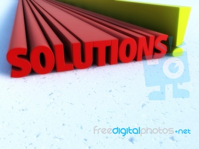 Web Solution Stock Image