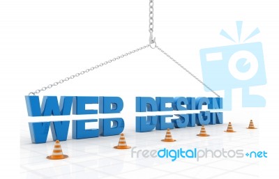 Website Under Construction Concept Stock Image