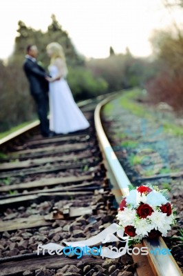 Wedding Bouquet Stock Photo