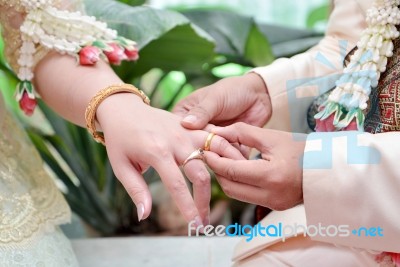 Wedding Ring Stock Photo