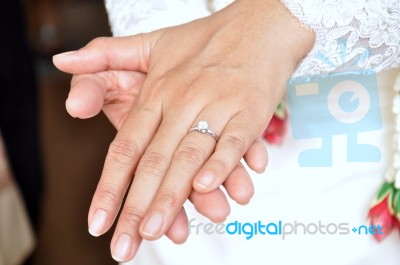 Wedding Ring Stock Photo