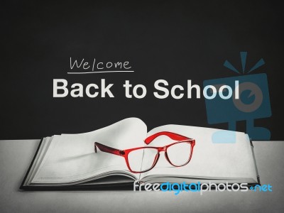 Welcome Back To School Stock Photo