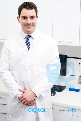 Welcome To My New Dental Clinic Stock Photo