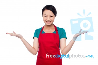 Welcome To My Restaurant Stock Photo