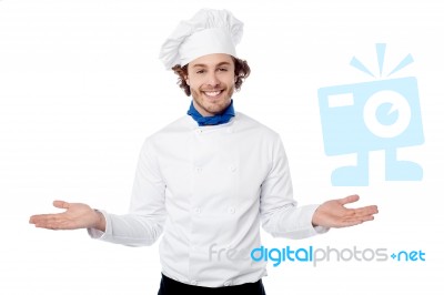 Welcome To My Restaurant Stock Photo