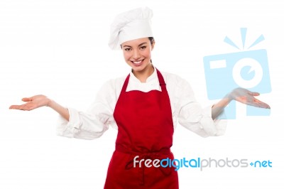 Welcome To My Restaurant Stock Photo