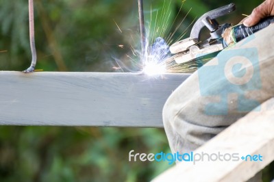 Welder Stock Photo