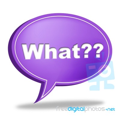 What Message Means Frequently Asked Questions And Answer Stock Image